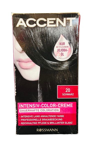 accent intensiv-color creme 20 schwarz
