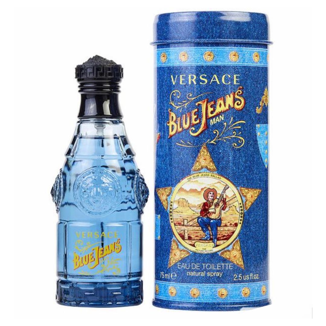 versace blue jeans