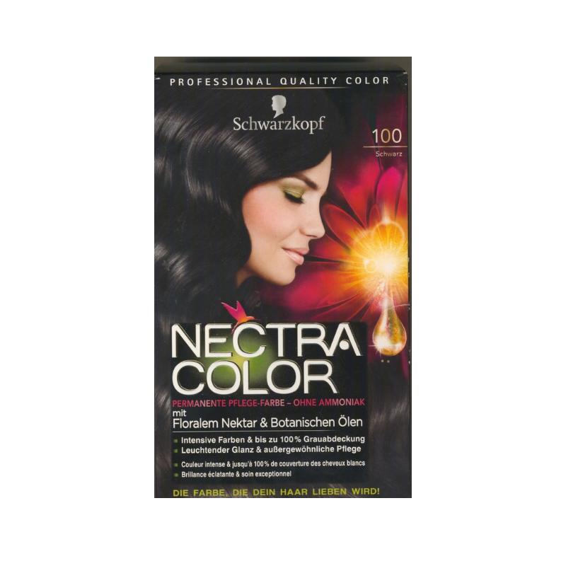 schwazkopf nectra color 100 schwarz