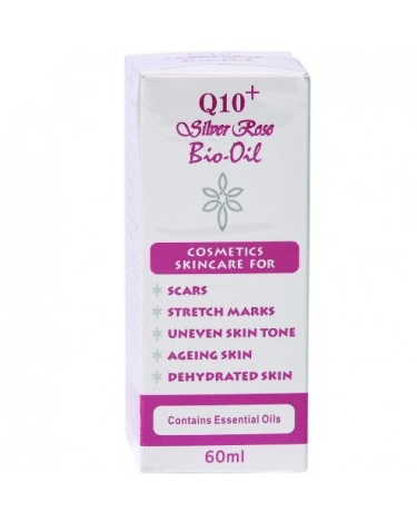 q10+ silver rose bio-oil 60ml