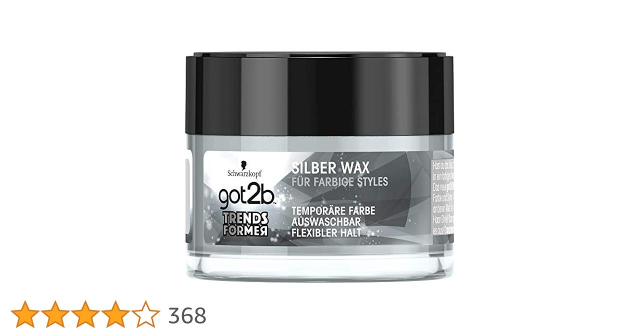 got2b trends former silber farbiges wax 50ml