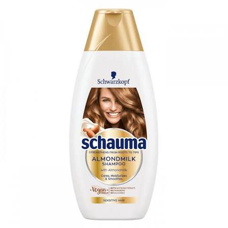 schauma mandelmilch 400ml shampoo