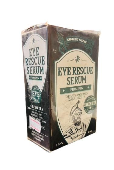 grooming warrior eye rescue serum firming 30 ml green tea
