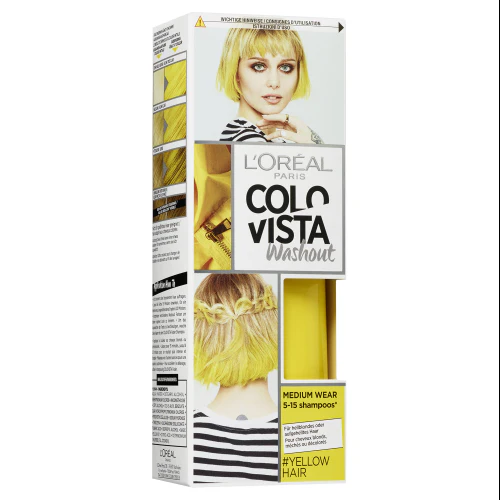 loreal vista yellow hair colour