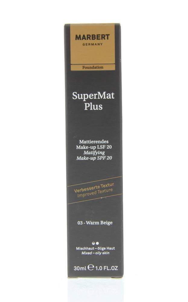 marbert supermat plus 03 warm beige