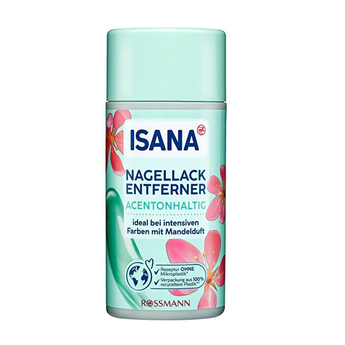 isana nail polish remover mandelduft