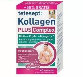 tetesept kollagen plus 45 tablette