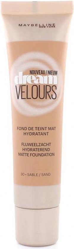 maybelline dream velours matte foundation