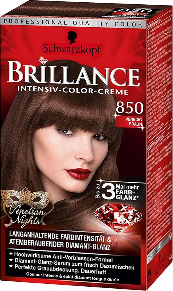 schwarzkopf brillance 850 braun