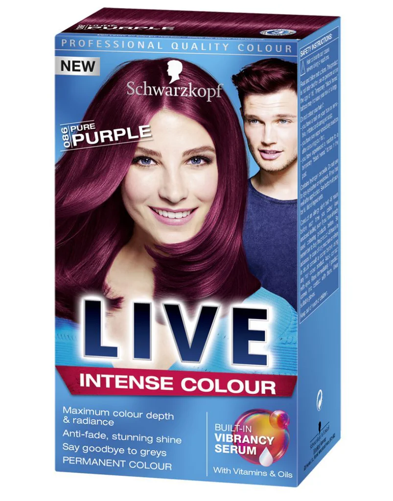 schwarzkopf live intense color