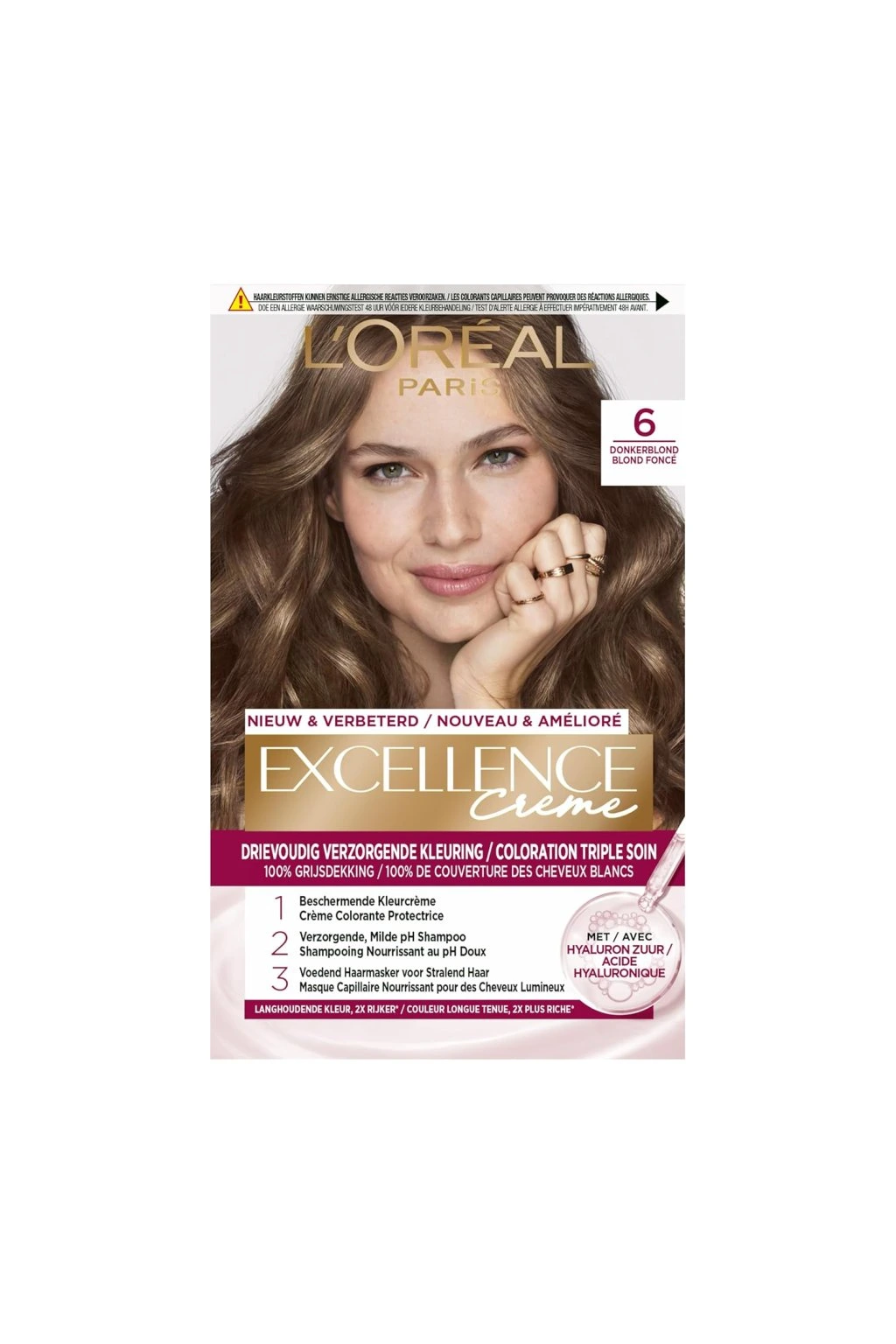 loreal excellence 6 dunkel blond