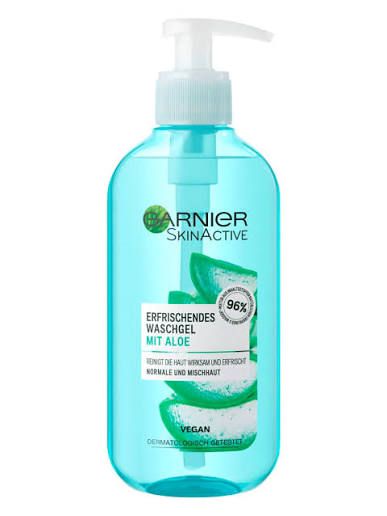 garnier skin active wasch gel mit aloe 200ml