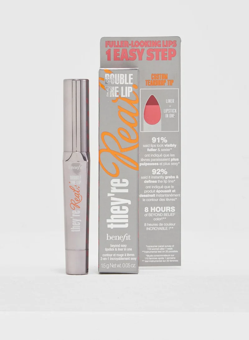 benefit double the lip pink thrills 1.5g