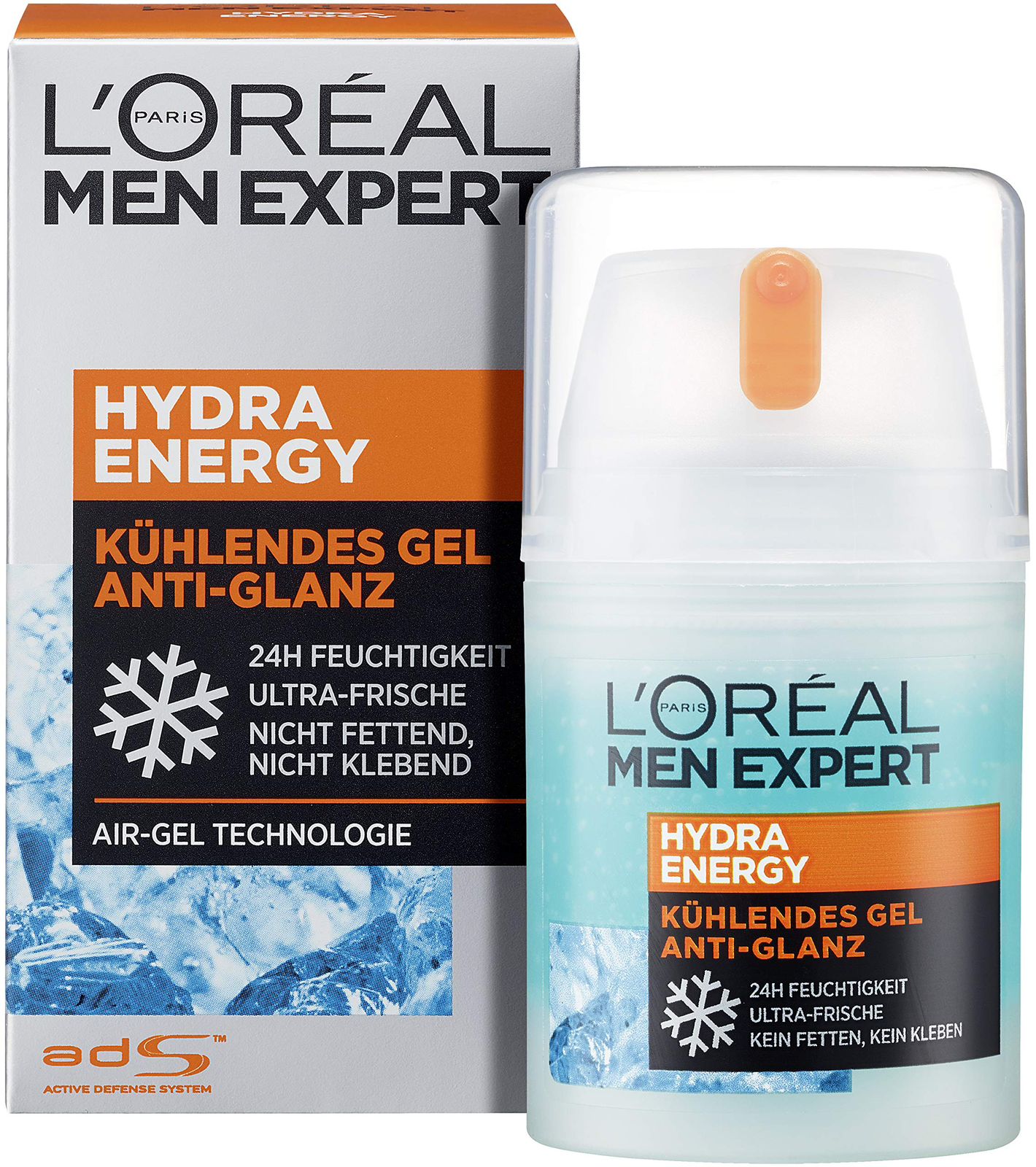 loreal men expert hydra energy kulendes face gel