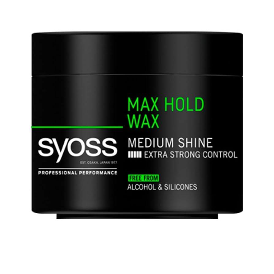 syoss max hold wax for sleek 150ml