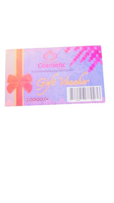 GERMANCOSMETIC GIFT VOUCHER 20000.=
