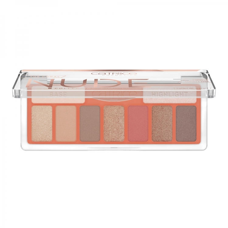 catrice the coral nude eyeshadow palette 010 peachbpassion