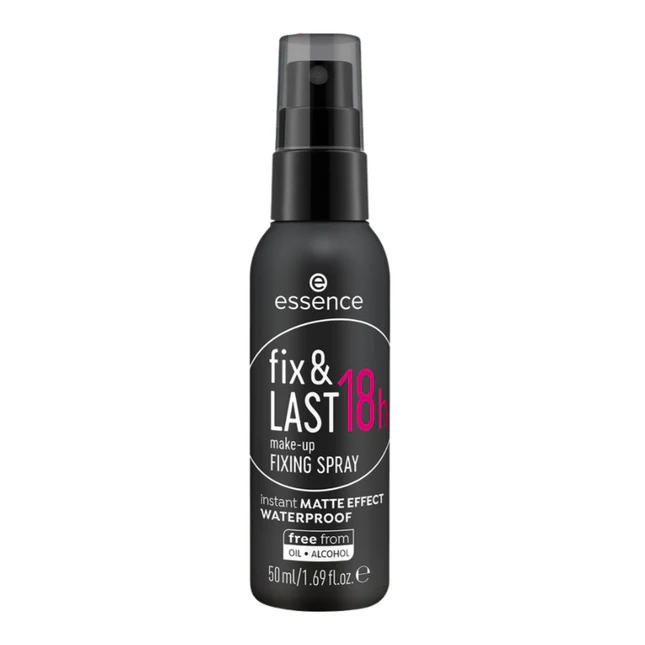 essence fix& last 18h fixing spray 50ml
