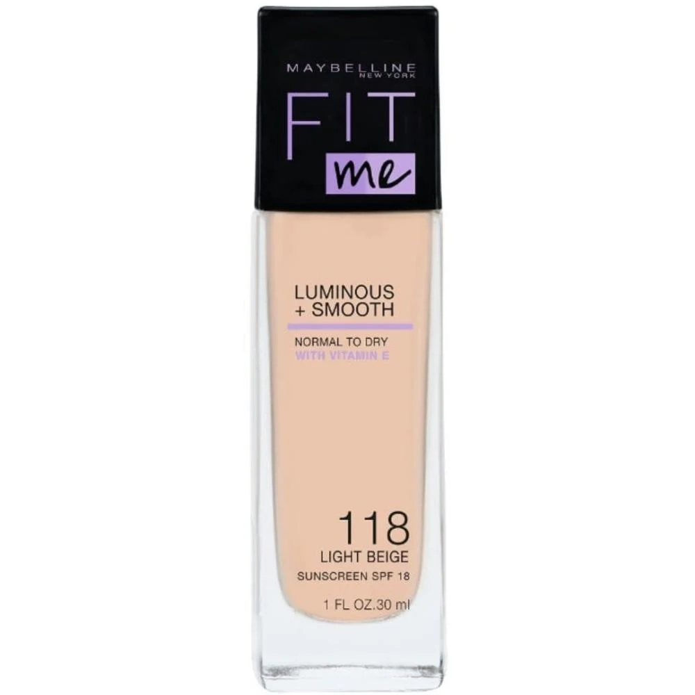 maybelline fit me luminous 120liquid foundation