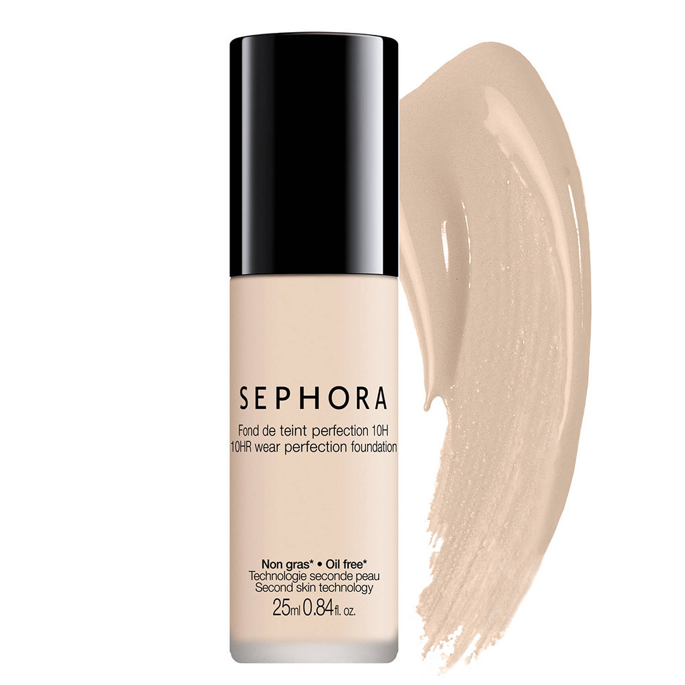 sephora fond de teint 10hr oil free 25ml 14 clair light