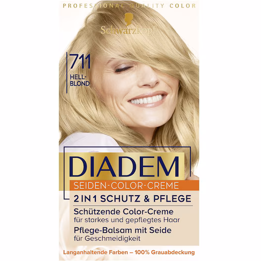 diadem seiden - color cream 711 hell blond