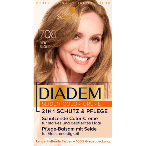 schwarzkopf diadem seiden color 708 beige blond