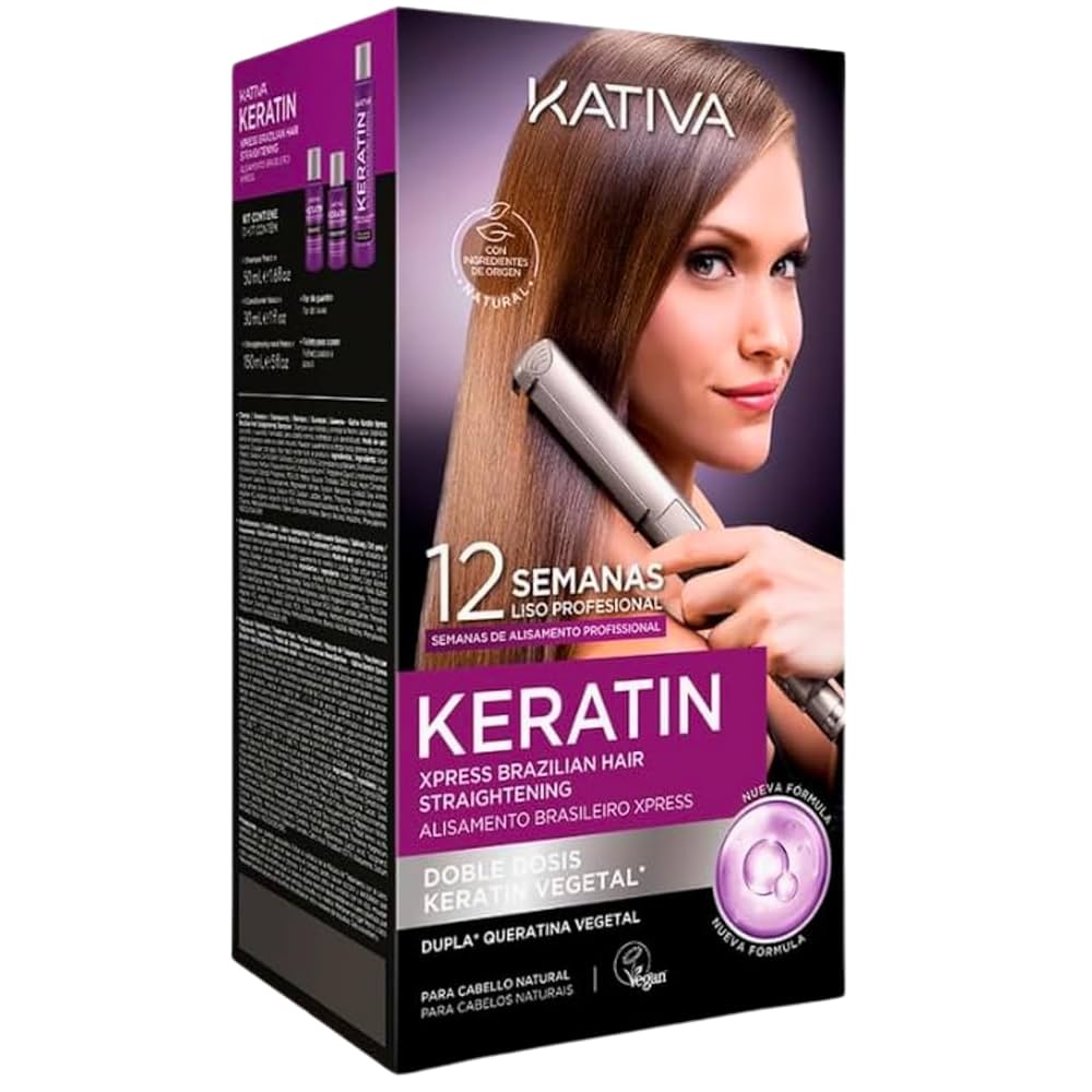 kativa keratin xpress- glattung for home