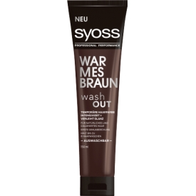 syoss warmes braun wash out