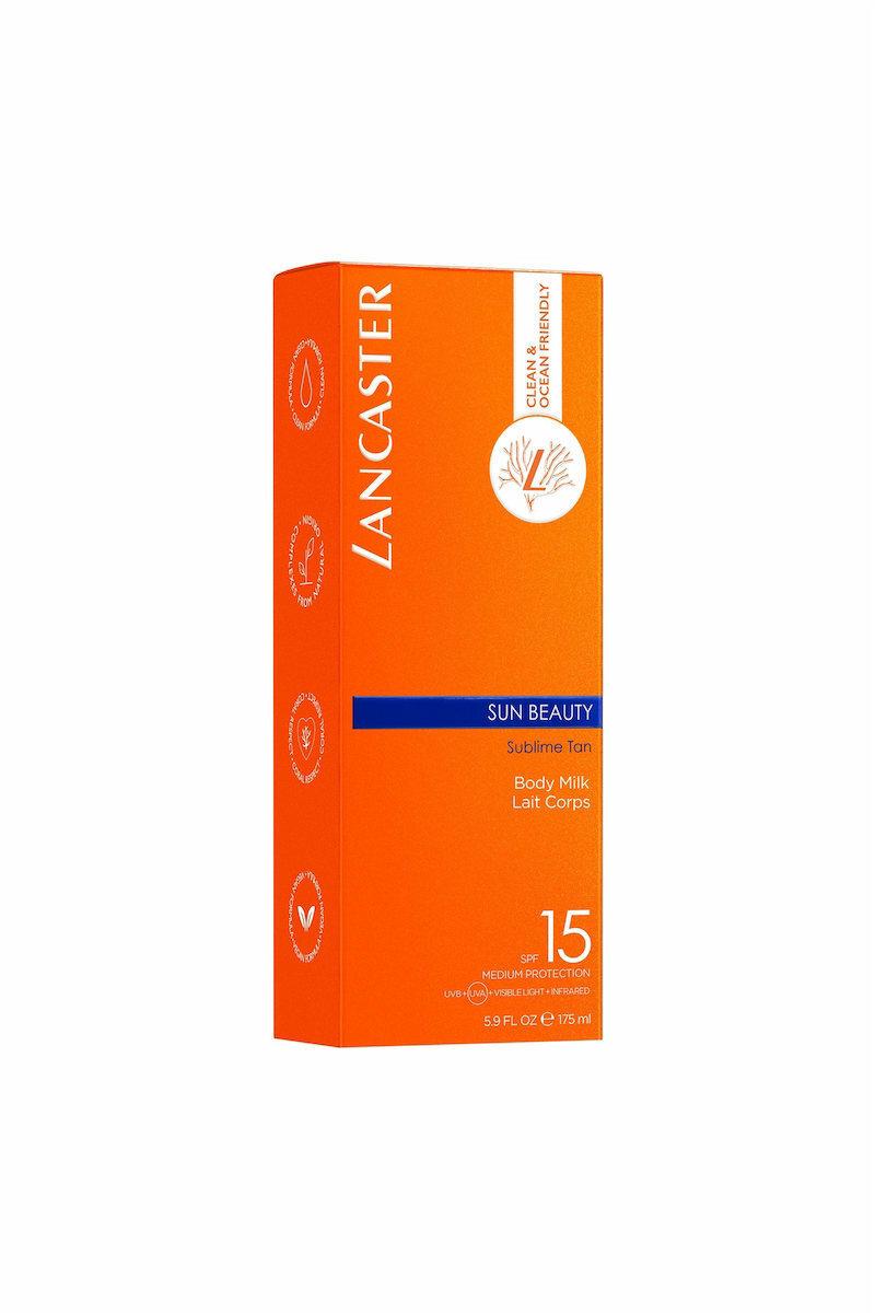 lancastervsun beauty silky milk spf 15 175ml