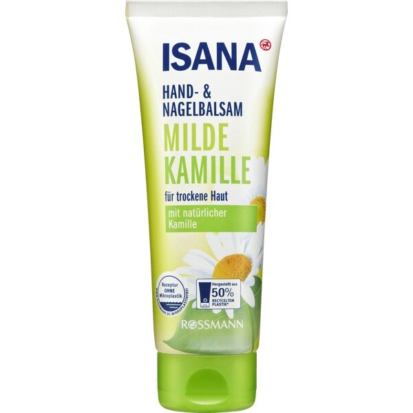 isana hand &nail cream milde kamille dry skin