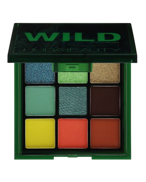 huda beauty python eye shadow palette