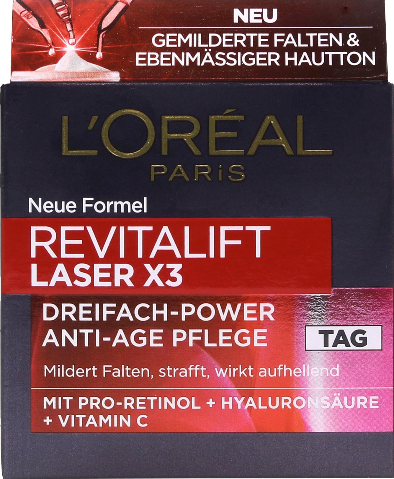 loreal revitalift laser x3 anti age day cream