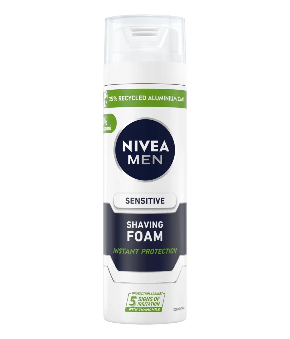 nivea men sensitive shaving foam 200ml