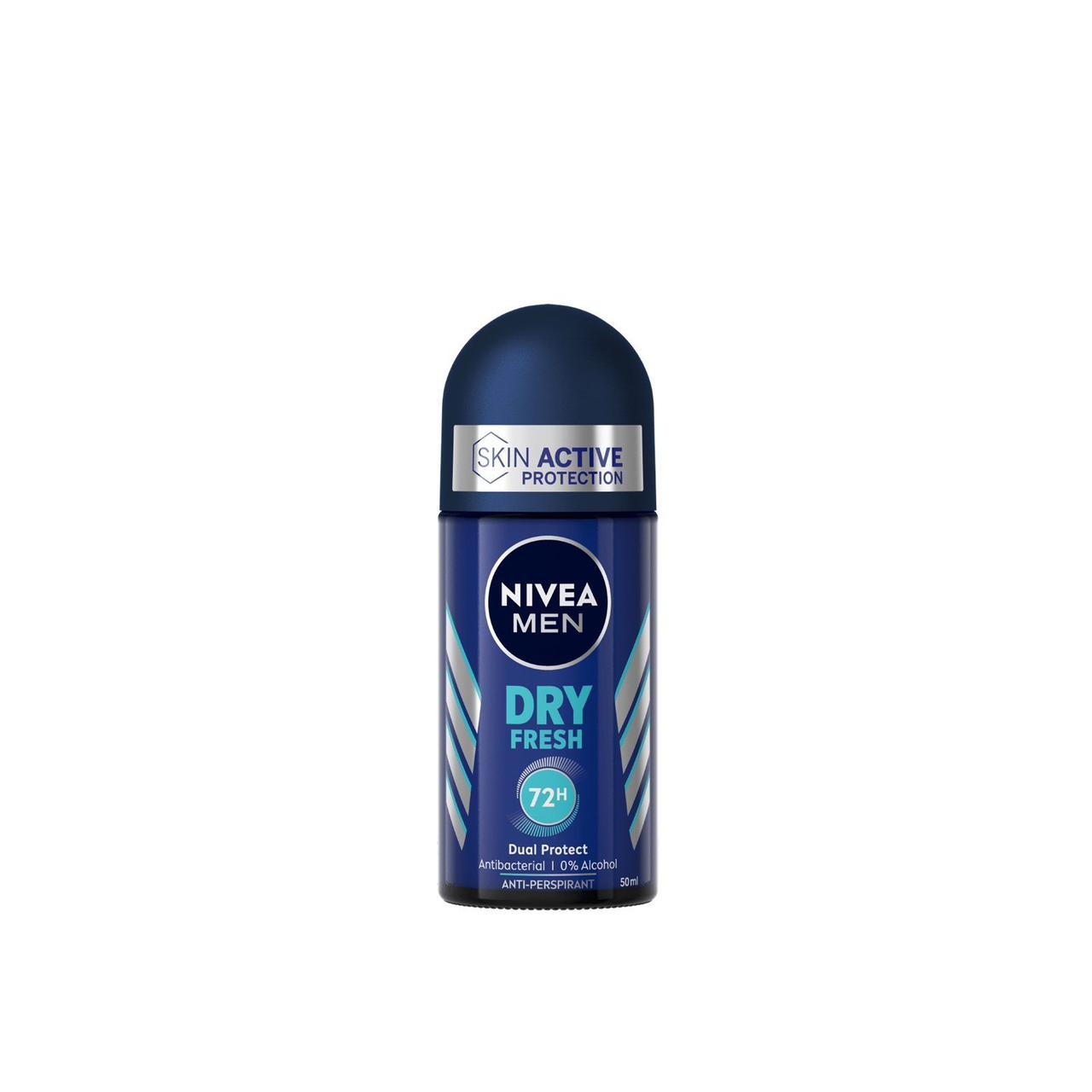nivea men dry active 72h deo roll 50ml
