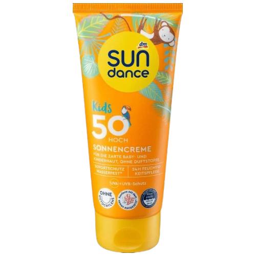 sun dance kids 50 sun cream 100ml