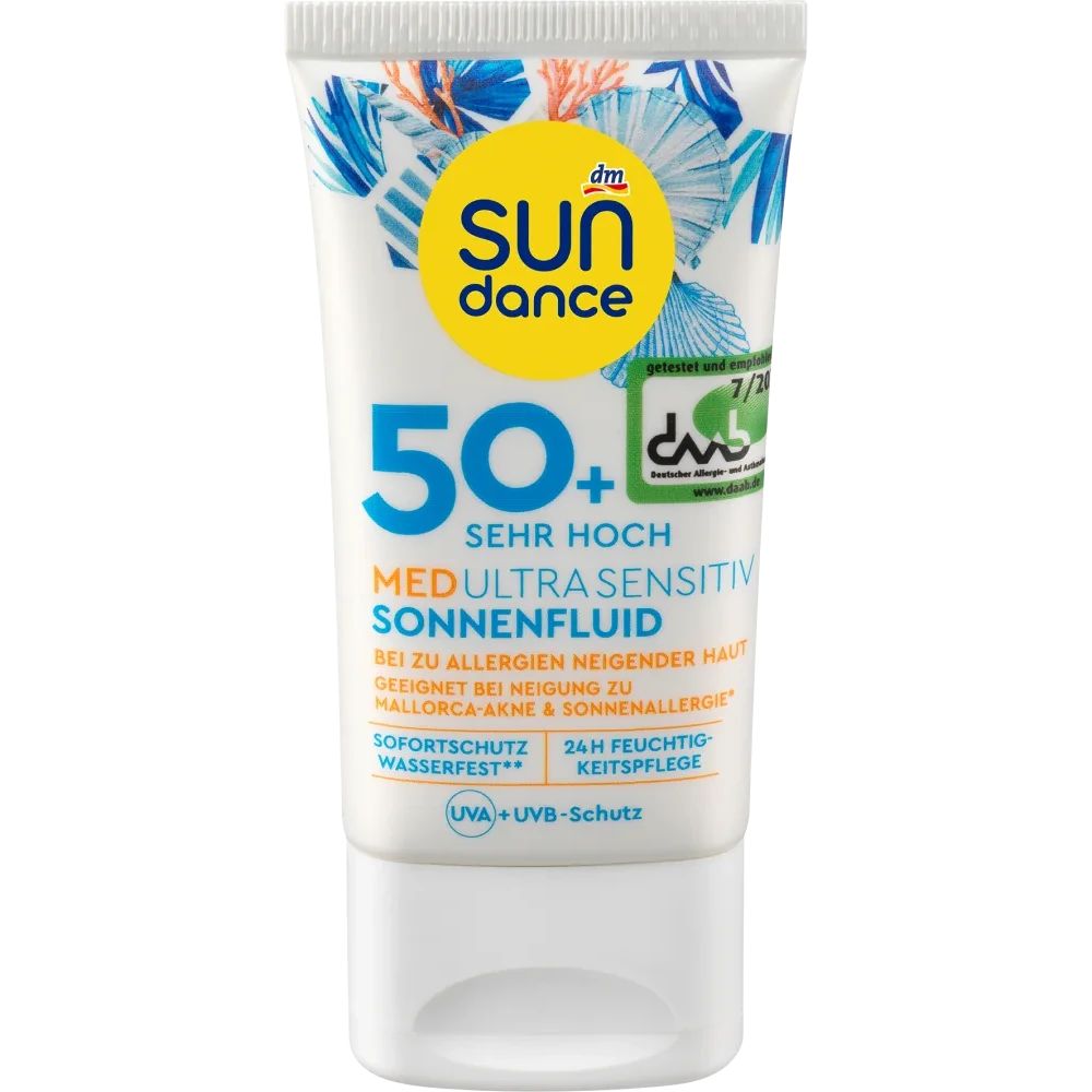 sun dance 50+ sensitive 50ml