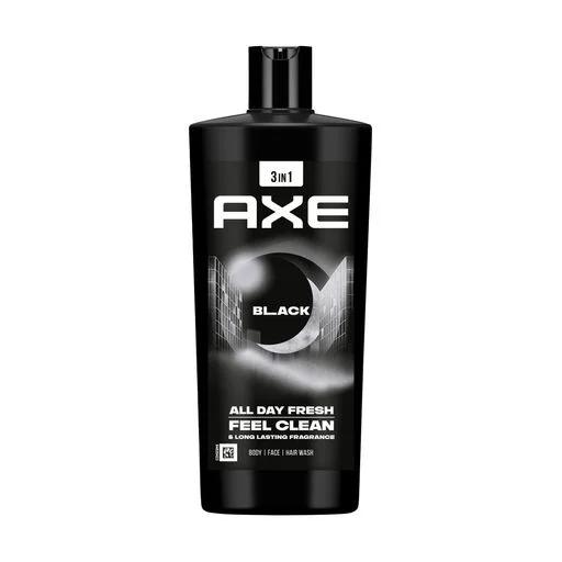 axe black all day fresh 3 in 1body,hair ,face wash