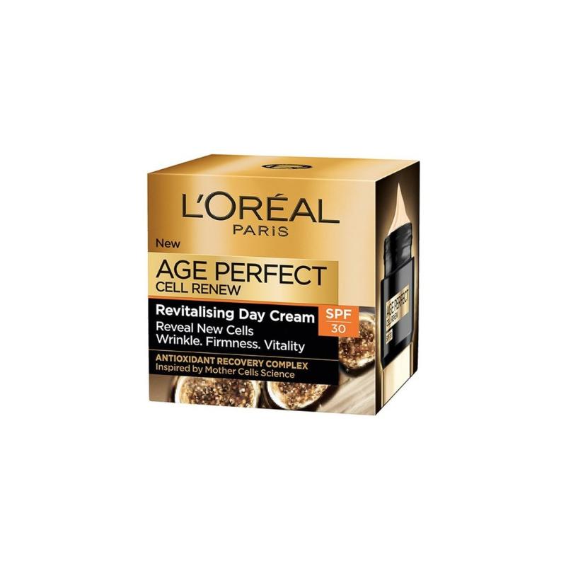 loreal age perfect cell renew day cream spf30