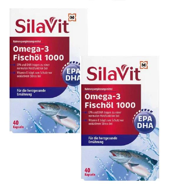 silavit omega 3 fish oil 1000mg