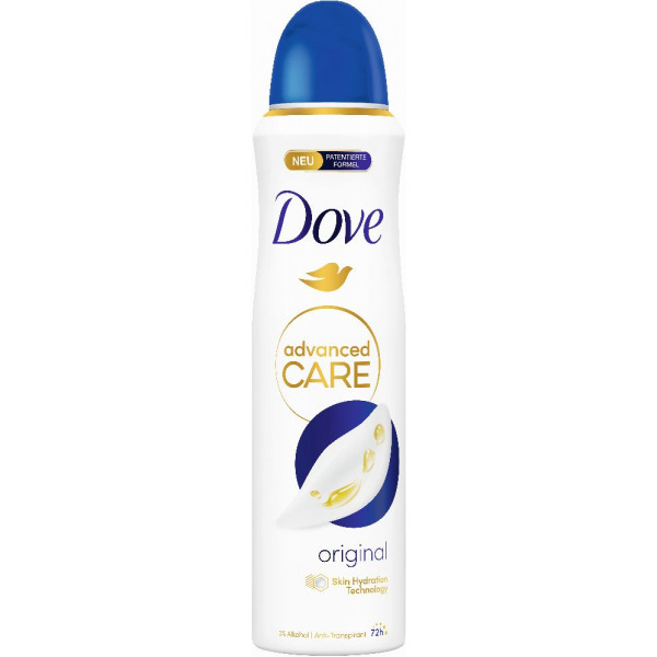 dove advance care 72h deodorant spray original
