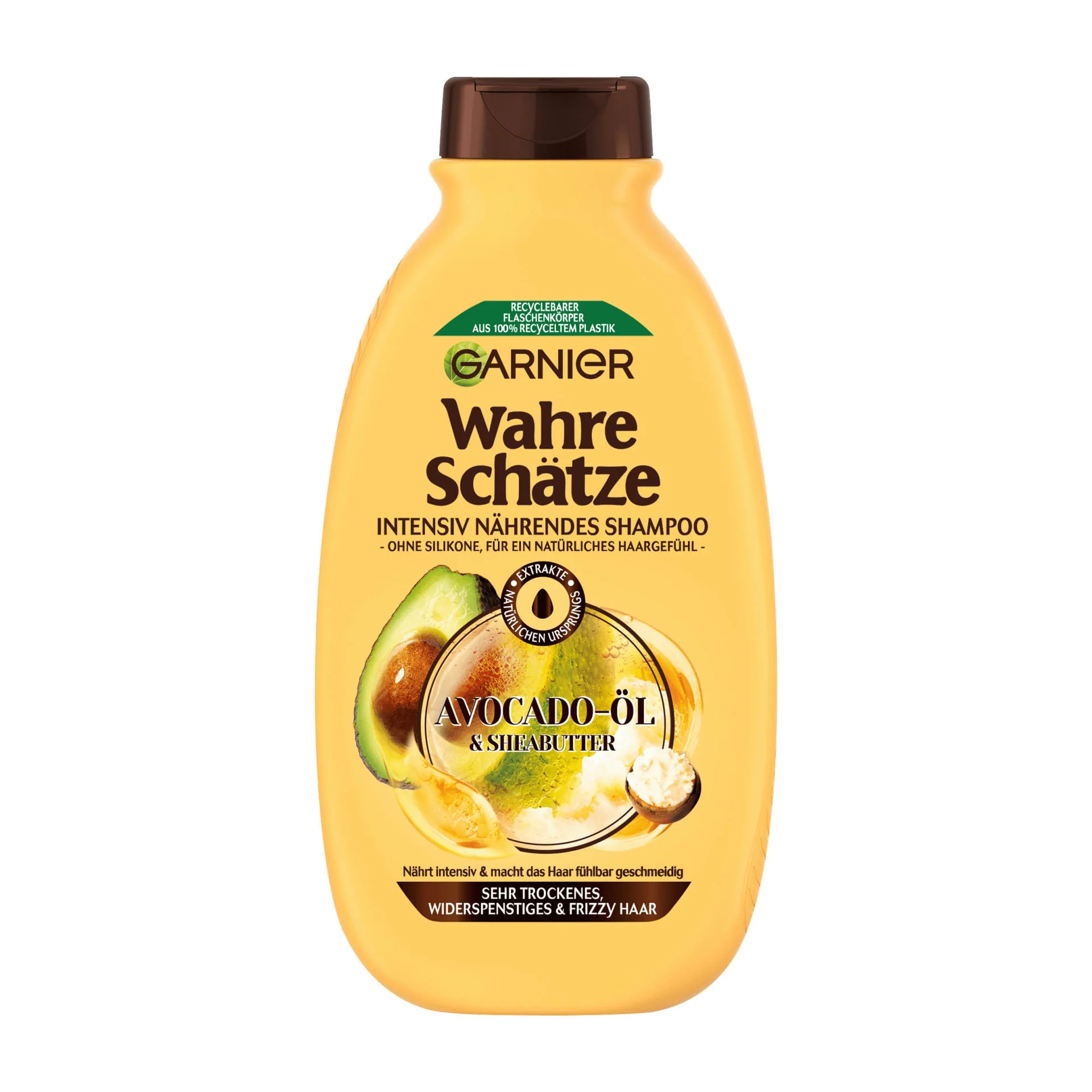 garnier wahre schatze avocado oil shampoo 300ml