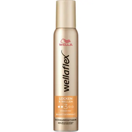 wella wellaflex locken&wellen schaumfestiger 200ml