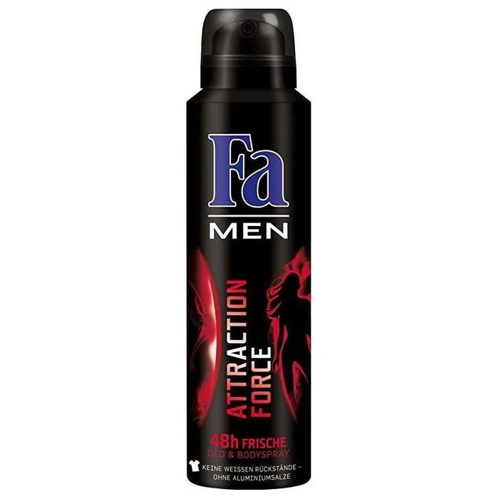 fa men attraction force body spray 150ml