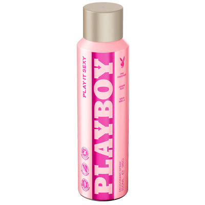 playboy play it sexy body spray for her 150ml