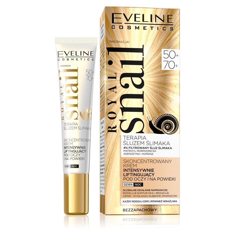 eveline royal snail eye cream day and night50+70+