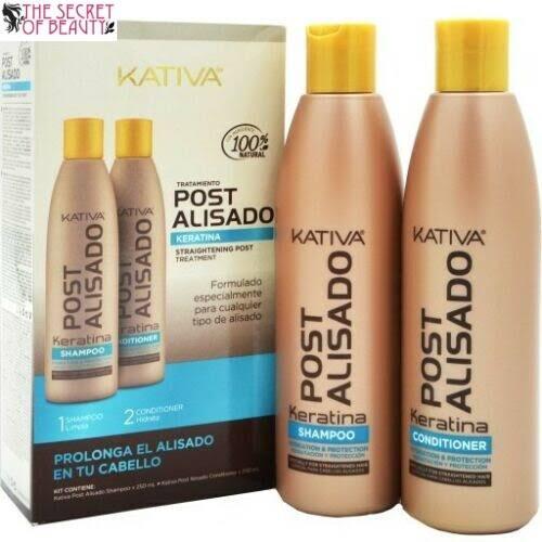 kativa post alisado keratina straightening set