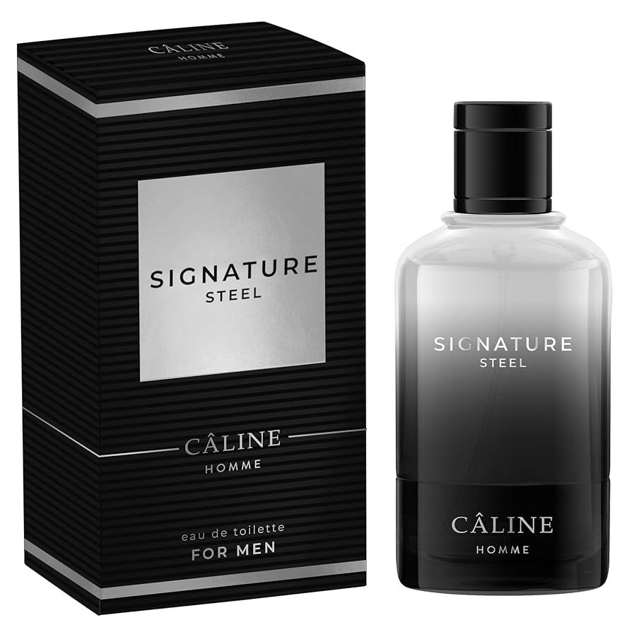 caline signature steel for men parfum