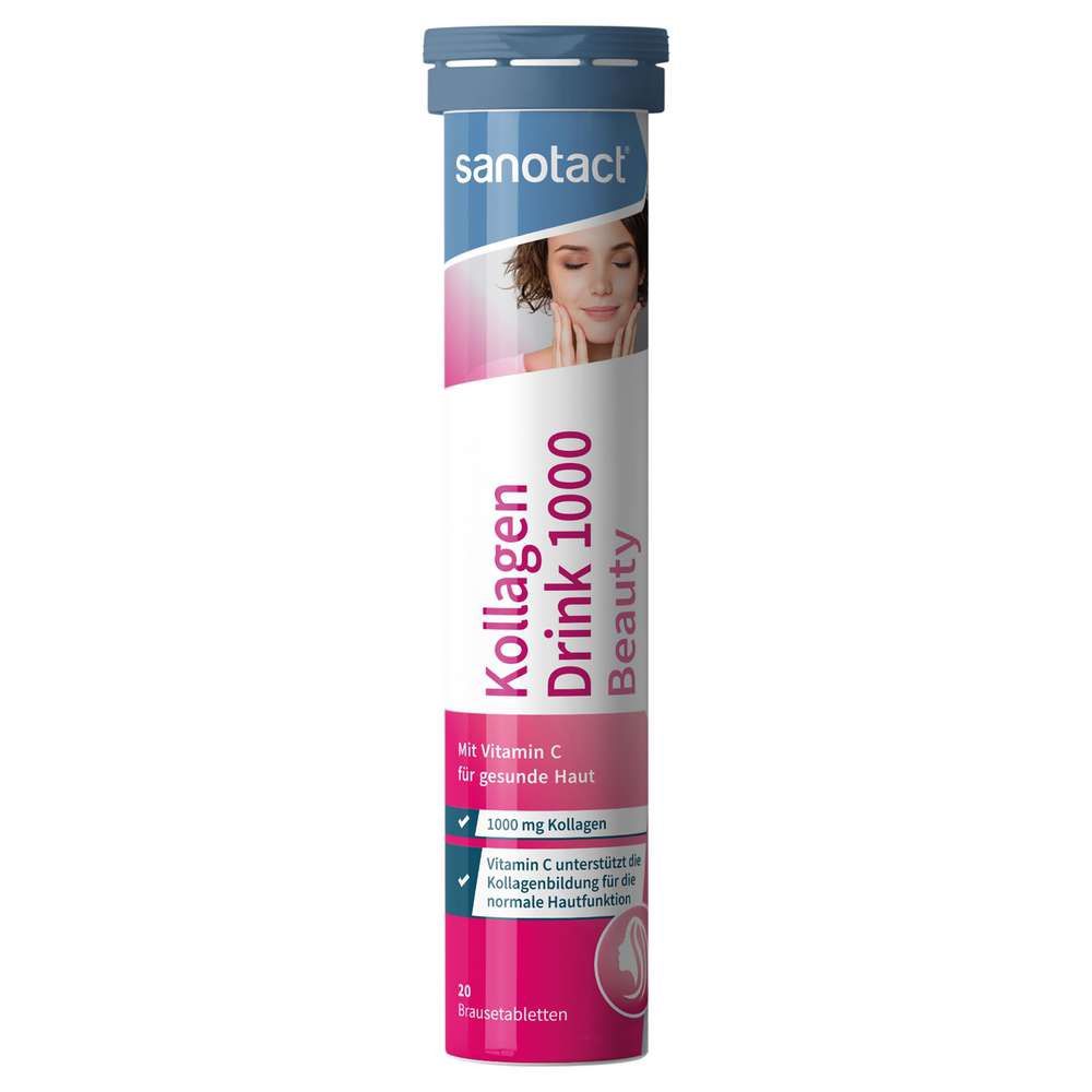 sanotact kollagen drink 1000 beauty 20 brausatablette