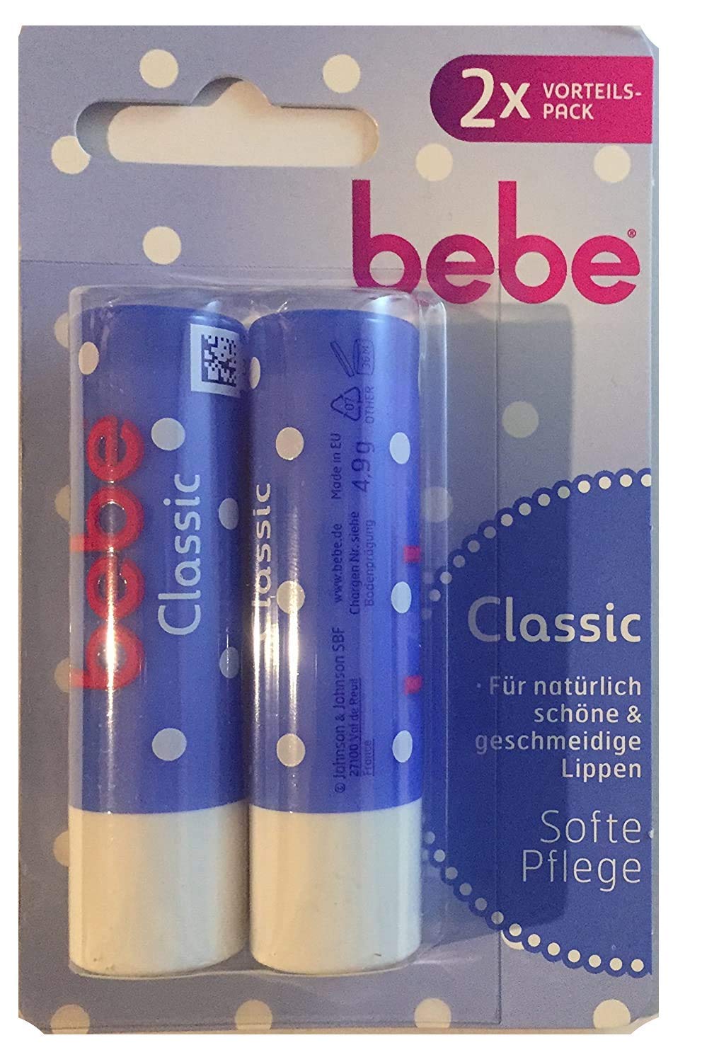 bebe classic lippen balm doppel pack