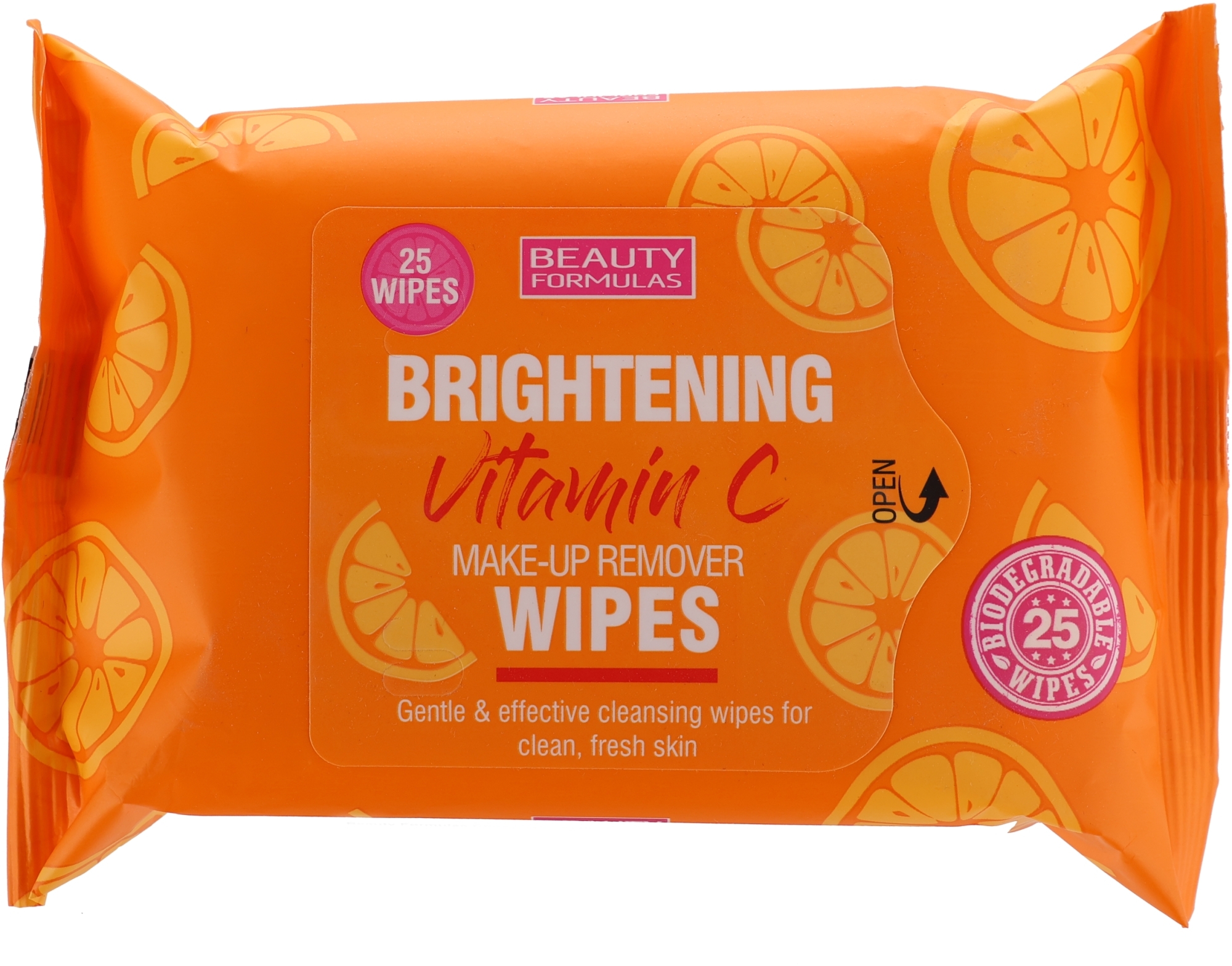 beauty formulas vitamin c make up remover wipes